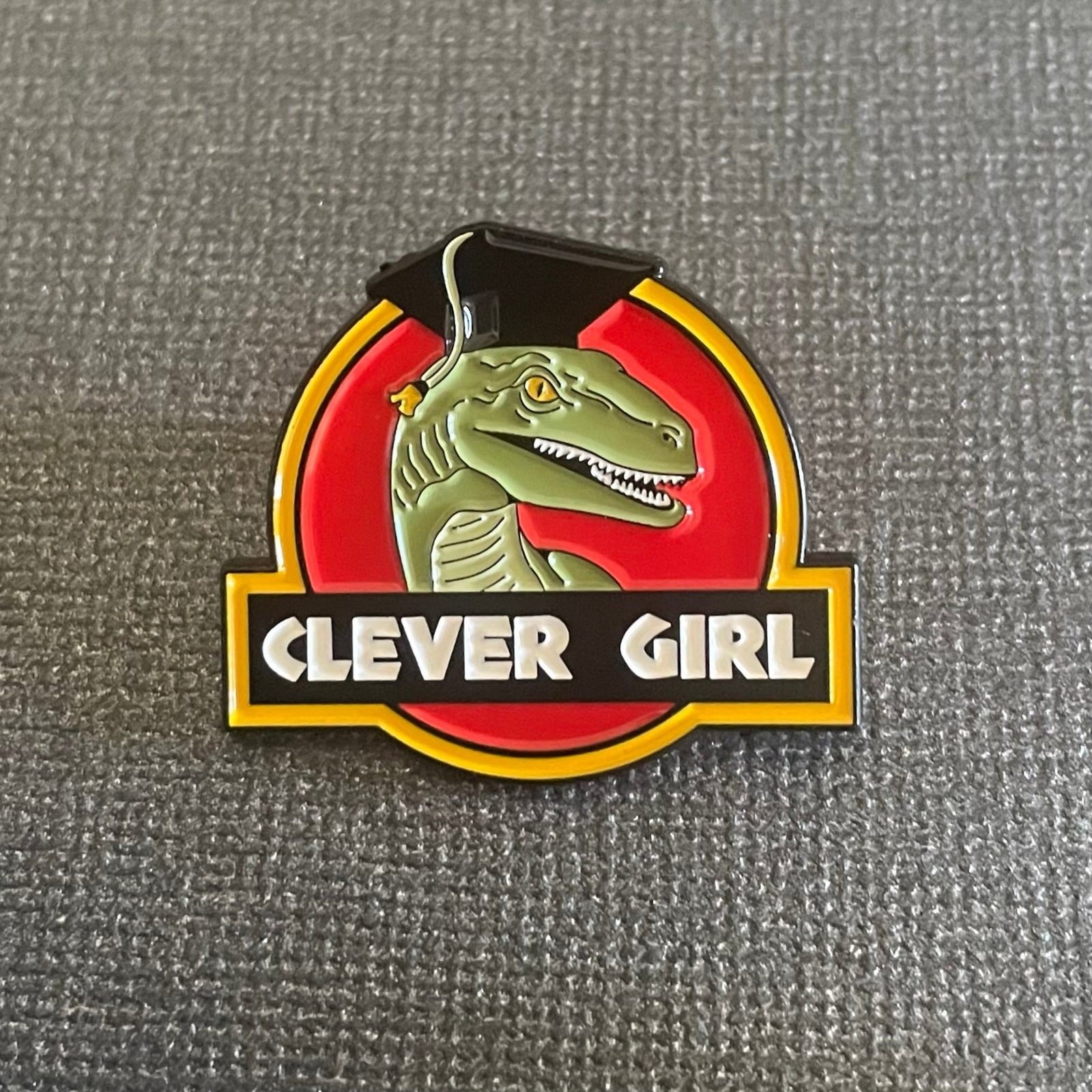 5 piece Collectible Jurassic Enamel Button Pin Set