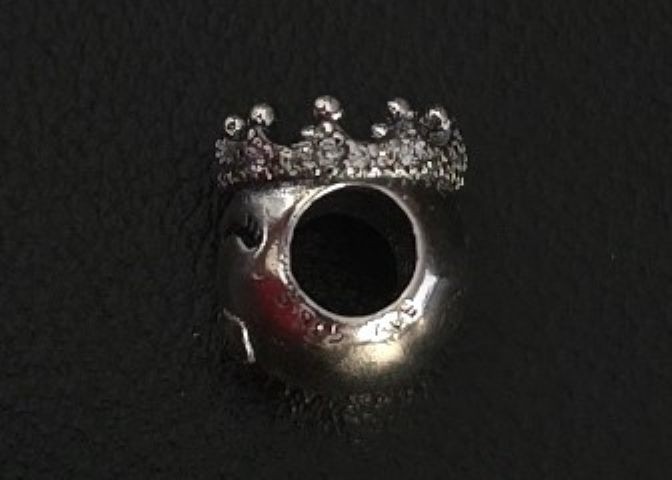 Pandora Princess Emoticon Fairytale Emoji Charm 925 Sterling