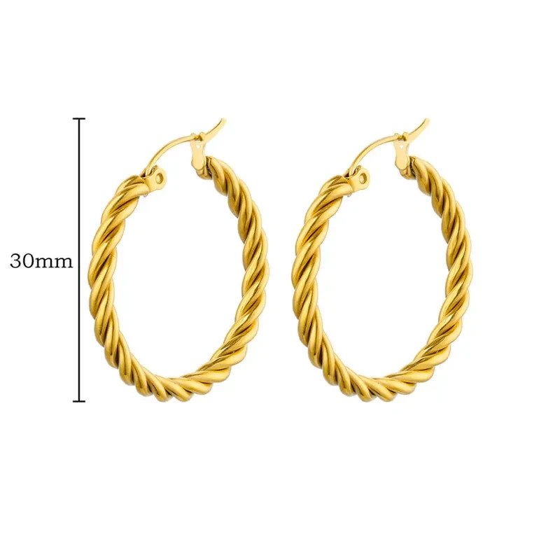 Ladies Fashion Gold Geometric Earrings Various Styles