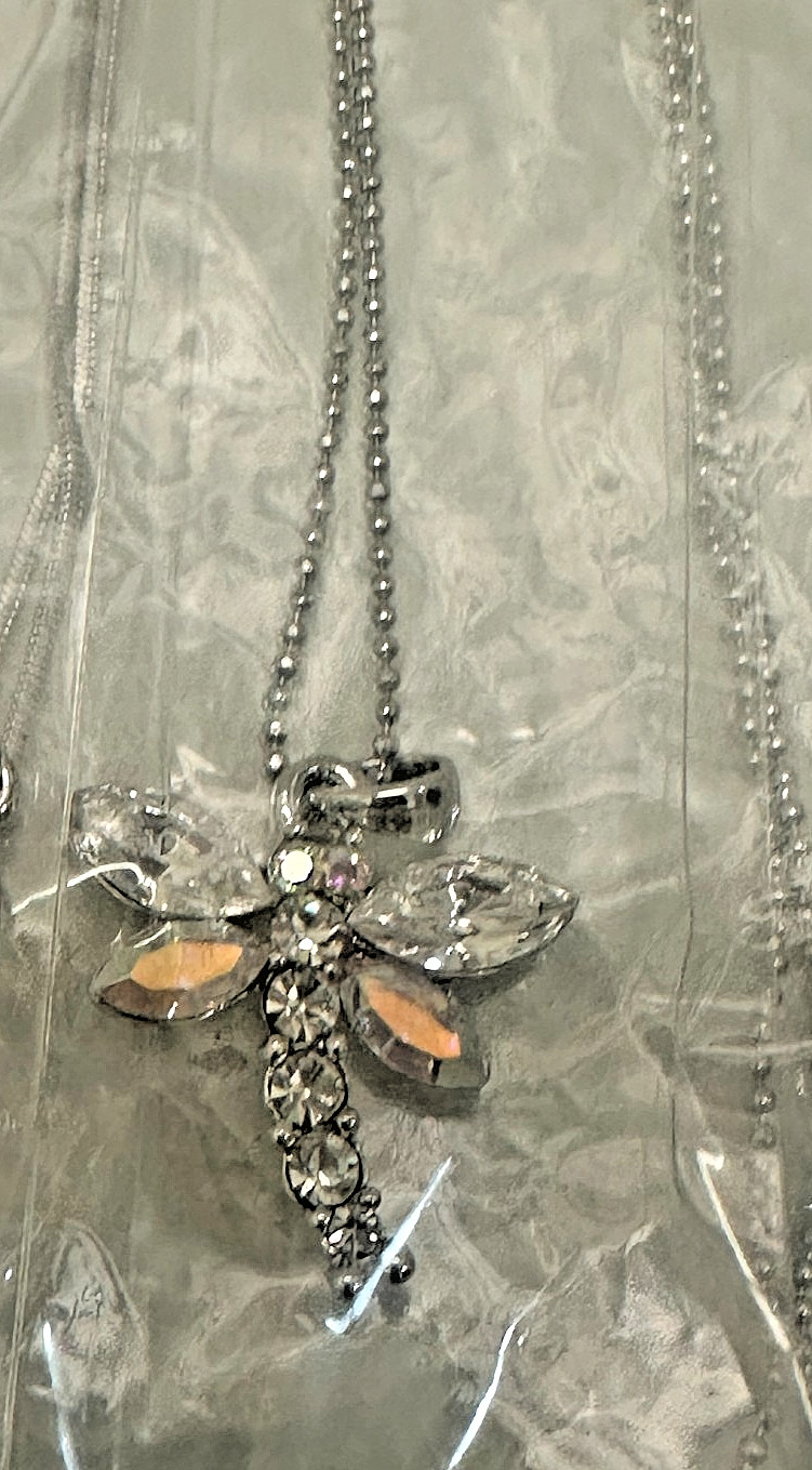 New 20pcs Lot Crystal Charm Pendant Necklaces Jewelry #56 Heart Snowflake Key