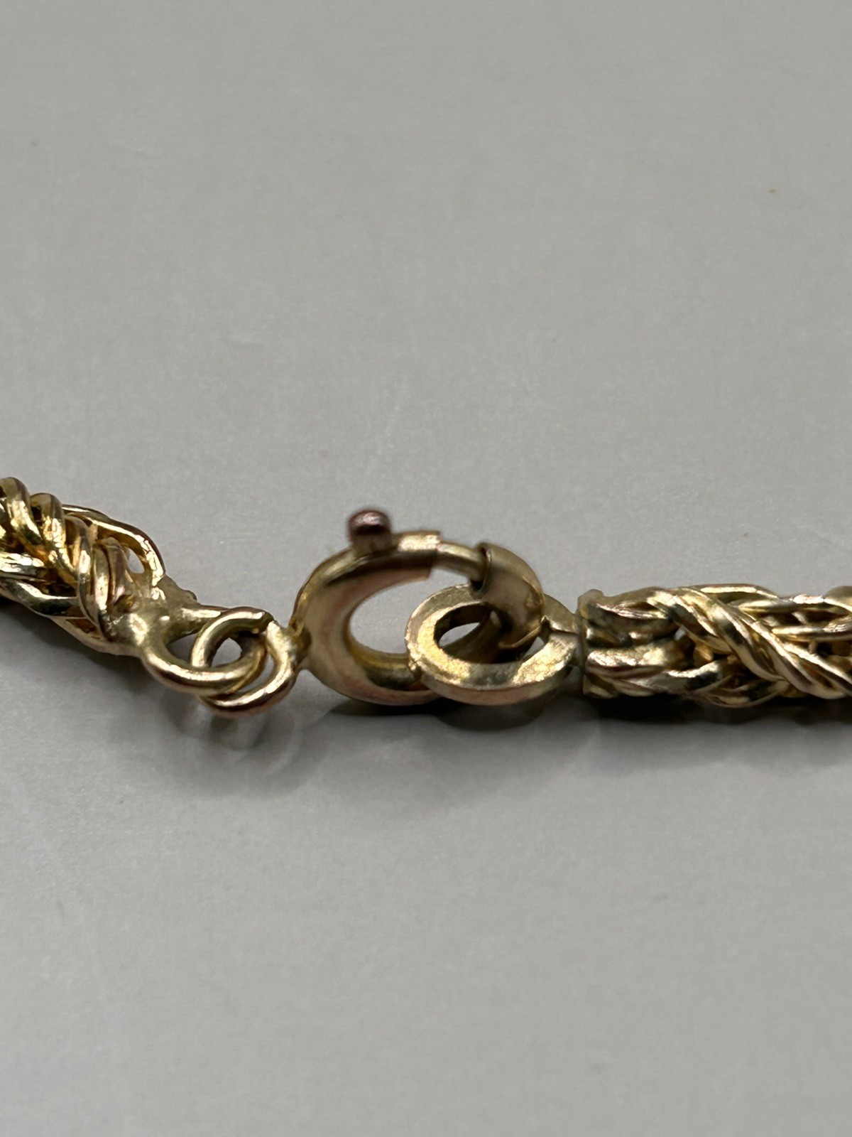 Vintage Kollmar and Jourdan Gold-plated Rope Chain 30g approx. 30” long approx.