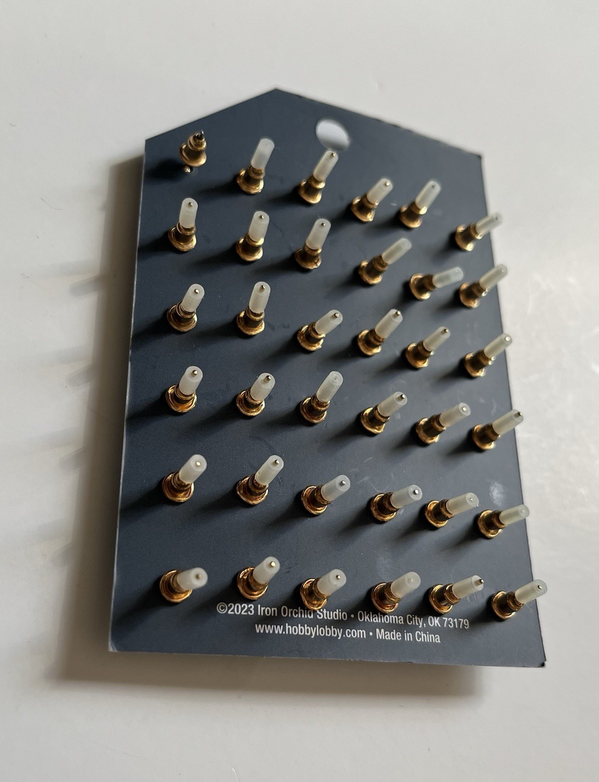 Iron Orchid Studio Pink & Shiny Post Earrings, Nickel Free, 18 Pair Pack