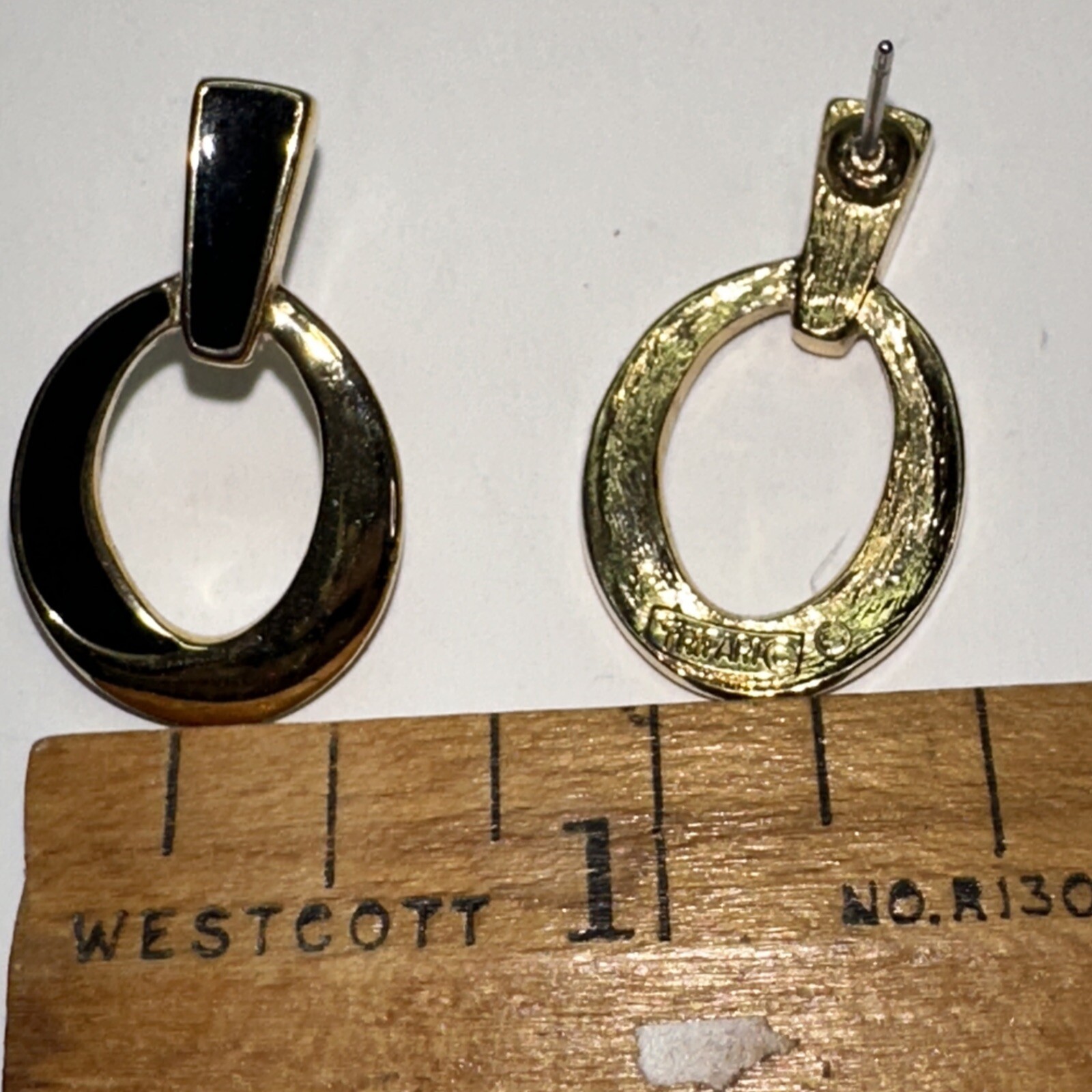 Branded Lot of 6 Fashion Pierced Earrings Napier LC RLL Trifari Monet See Photos