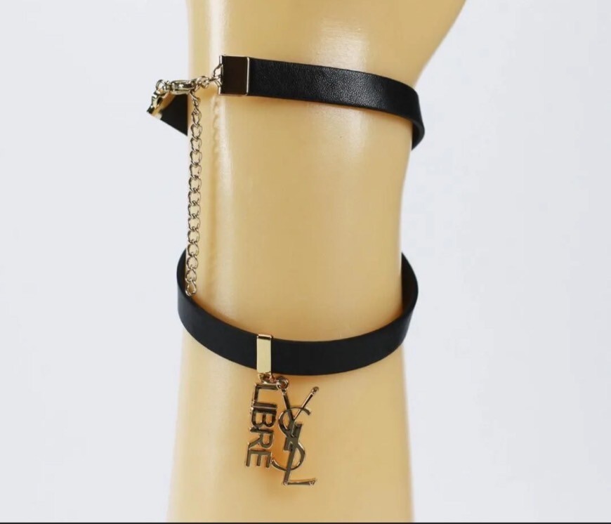 Yves Saint Laurent YSL Necklace Choker with Original Box Bracelet Accessory VIP