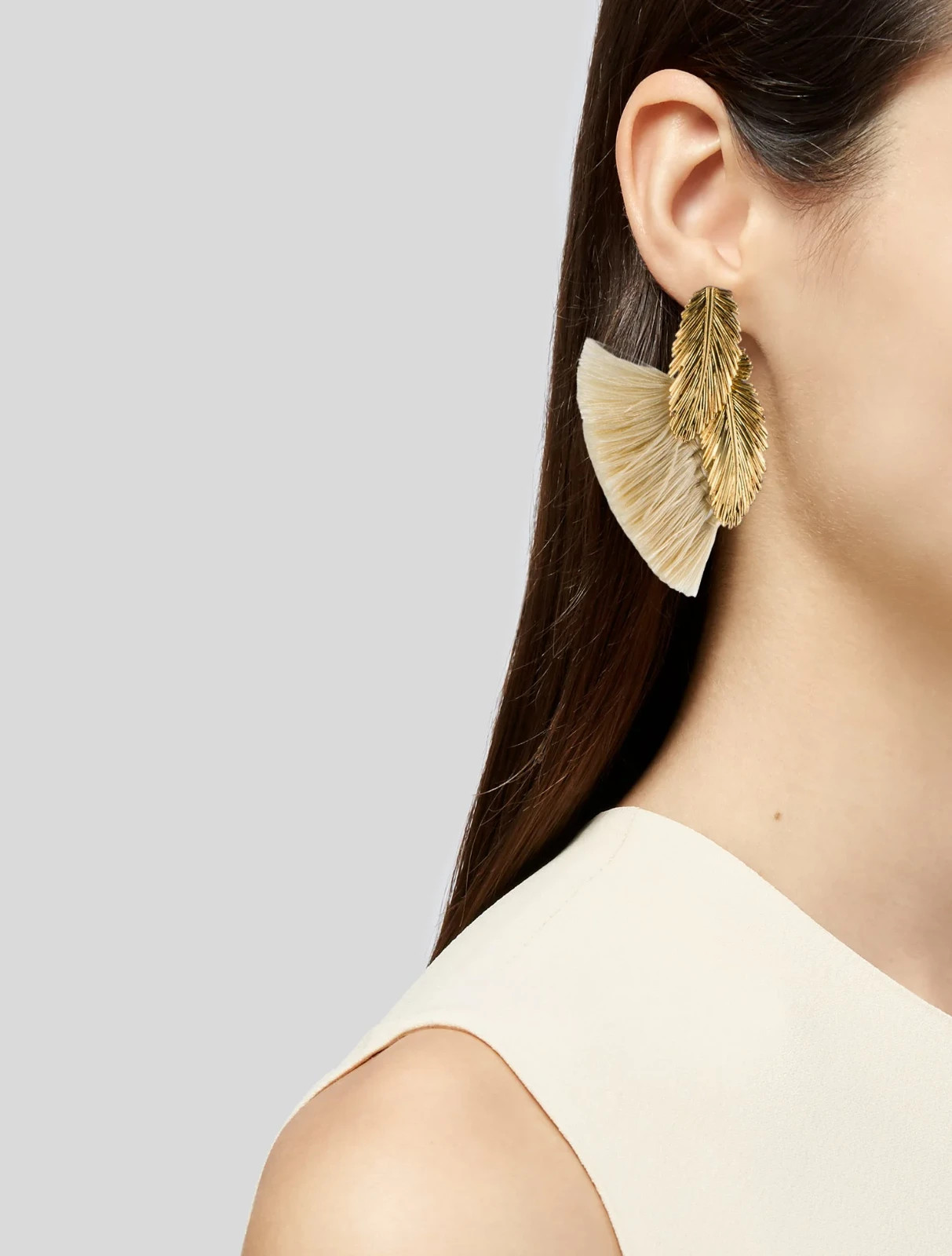 India Hicks Golden Beach Earrings Womens Gold Jewelry Retired