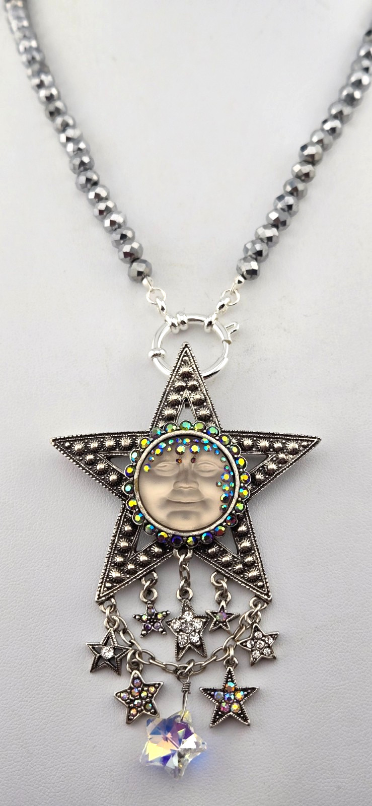 Kirks Folly LEGACY Goddess Seaview Moon Starshine Pin Pendant &2 Necklaces #63