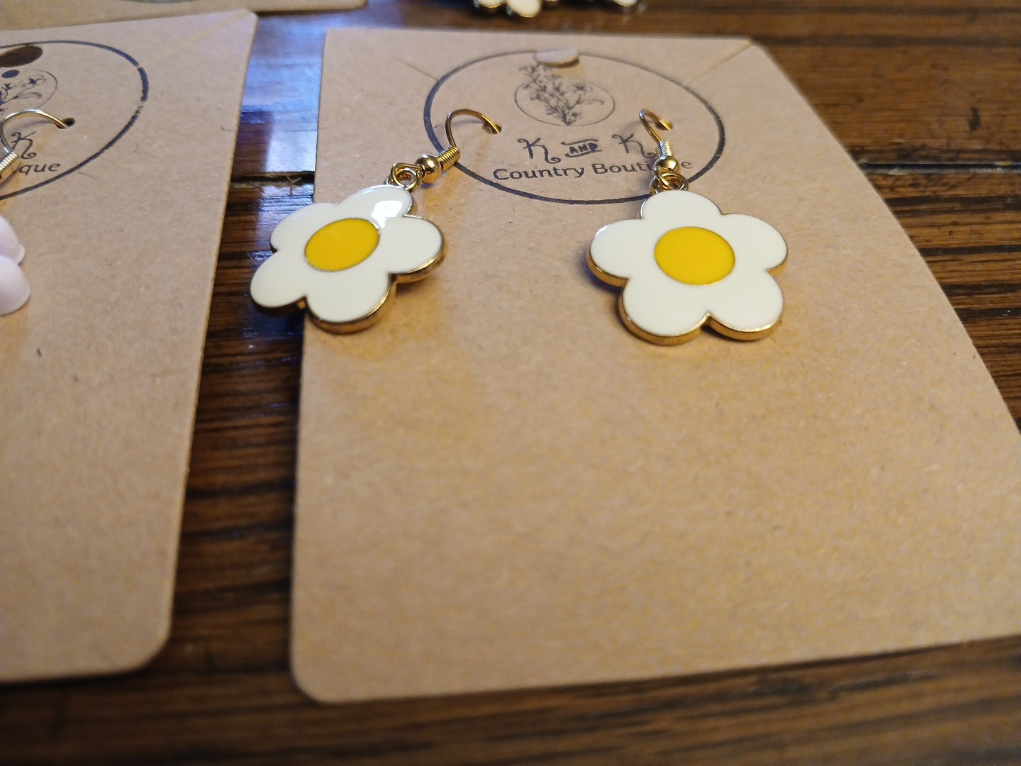 New 8 Pair Various Cute Flower Earrings For Kids Teens Young Adults