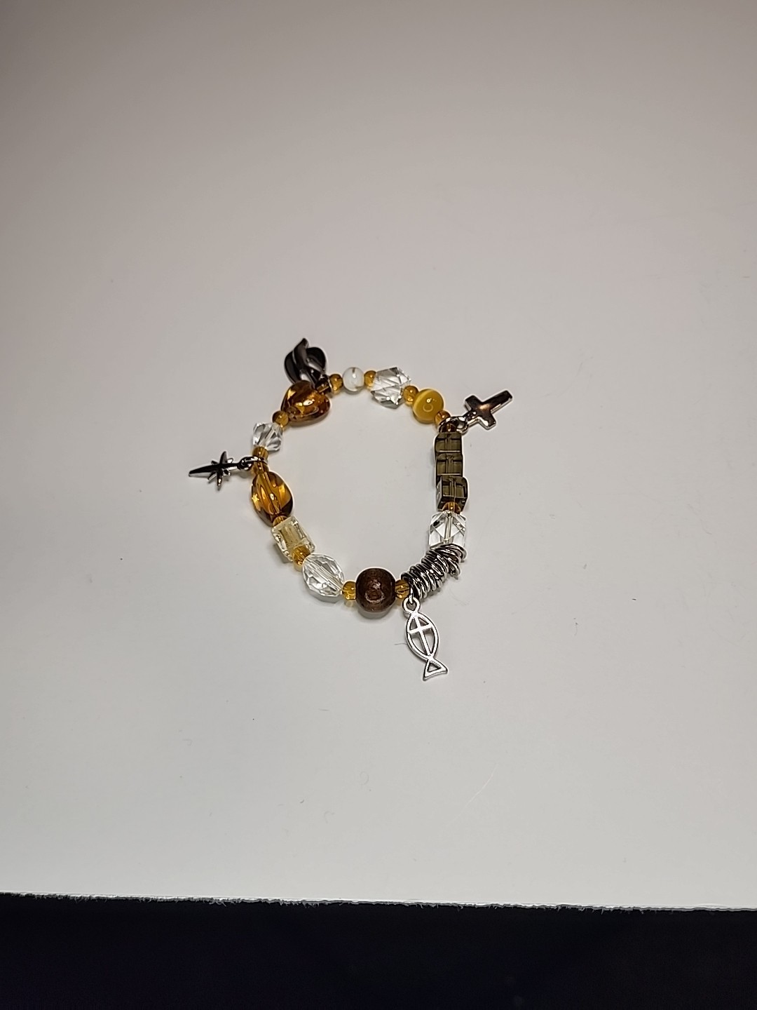 Roman Inc New Christs Story Beaded Bracelet Large Desertcart Religious