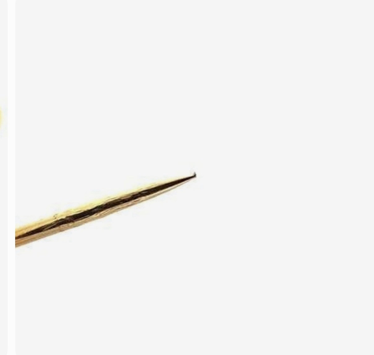 Hermes Gold Brooch