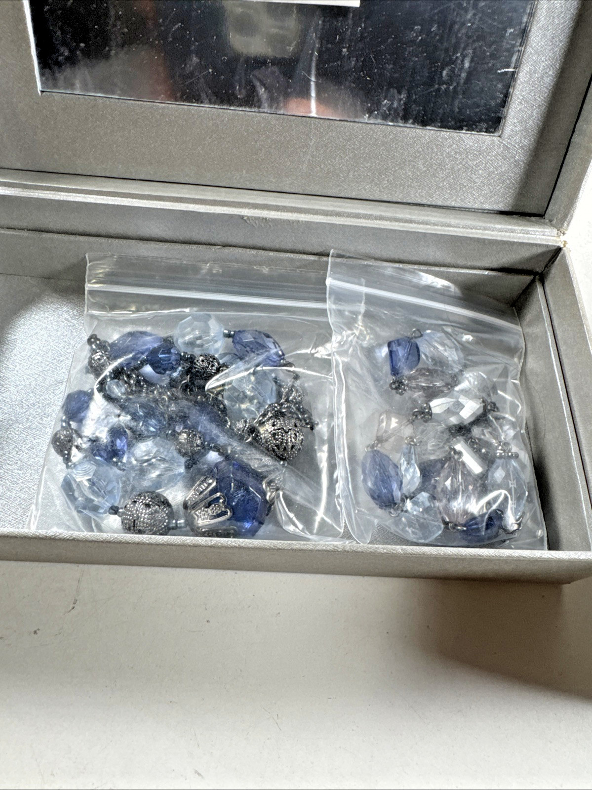 NEW OLD STOCK Avon 2007 Fashion to Go 5 Piece Set in Box Blue Colors