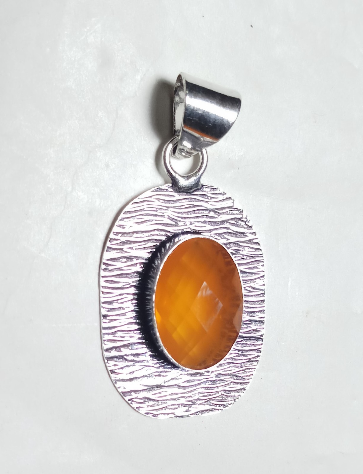 Hydro Onyx Oval Shape Gemstone Handmade Pandant Jewelry Pandant Size 1.5 Inches