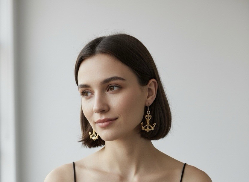 Anchor Earring
