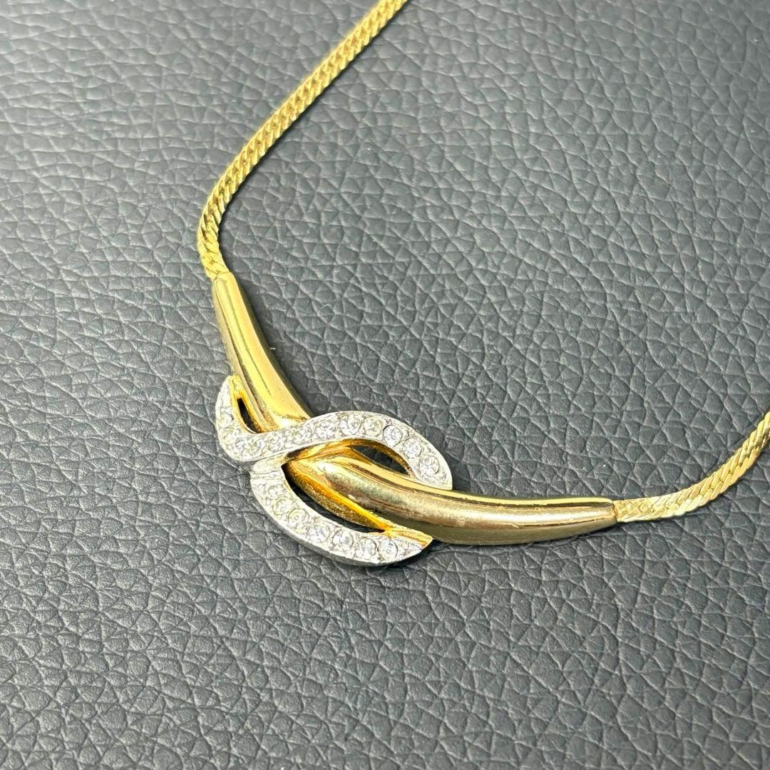 MARIO VALENTINO Necklace Kihira Rhinestone Gold