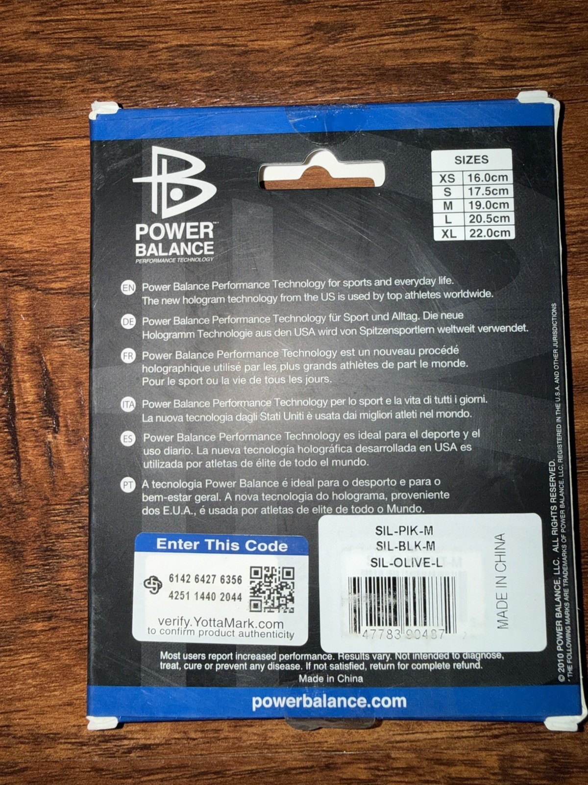 Power Balance 3 Pack PinkM/BlackM/OliveL Energy Health Band Bracelet New
