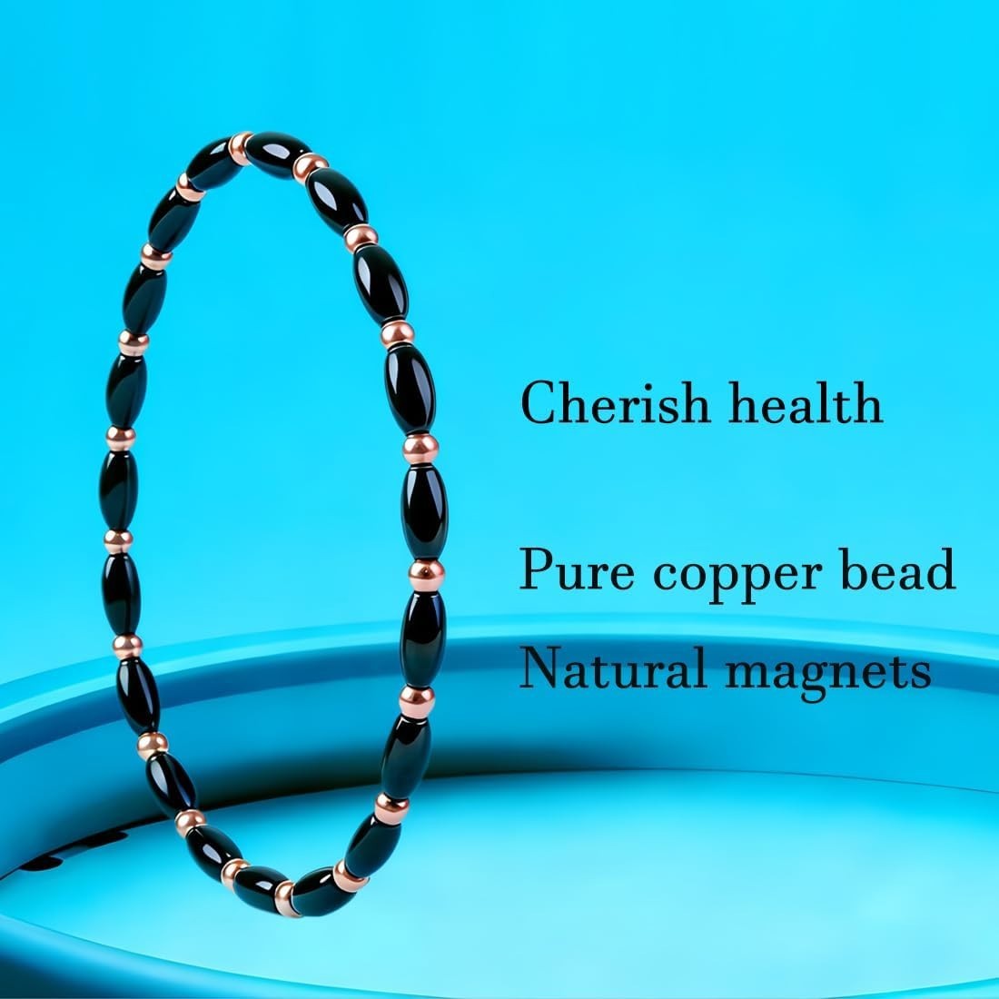 Waterproof Healing Magnetic Copper Anklet – Perfect Gift for Any Occasion