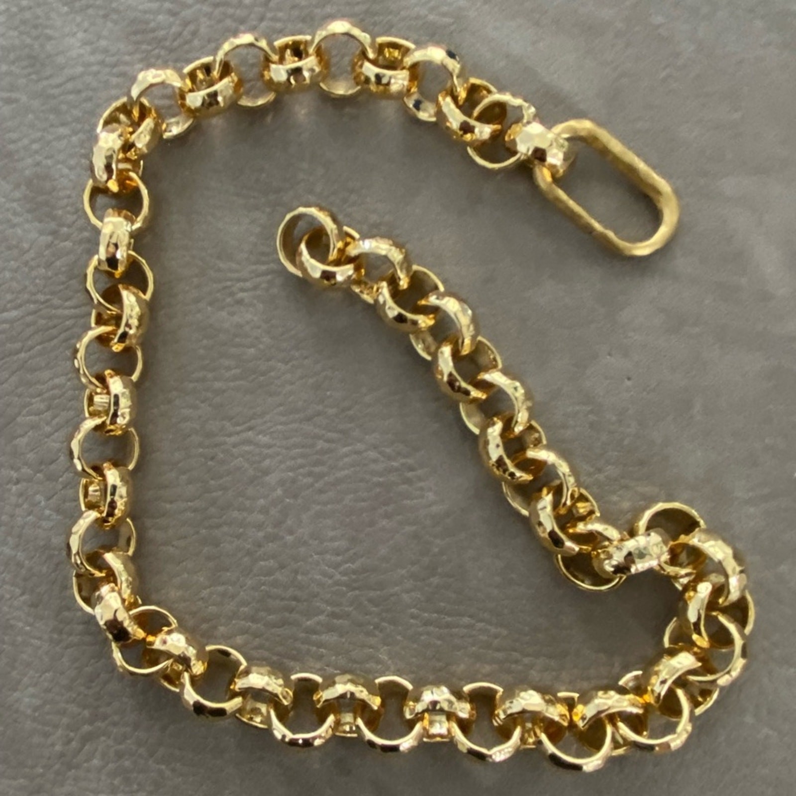 Dean Davidson Nairobi Statement Chain Link Necklace 22k-Gold Plate