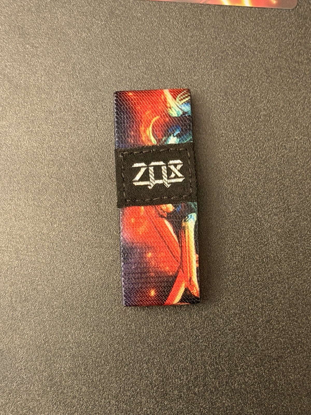 OOS SUPER RARE LUMI ZOX ‘Unbound’ *CUSTOM XS* Fabric Wristband #0428