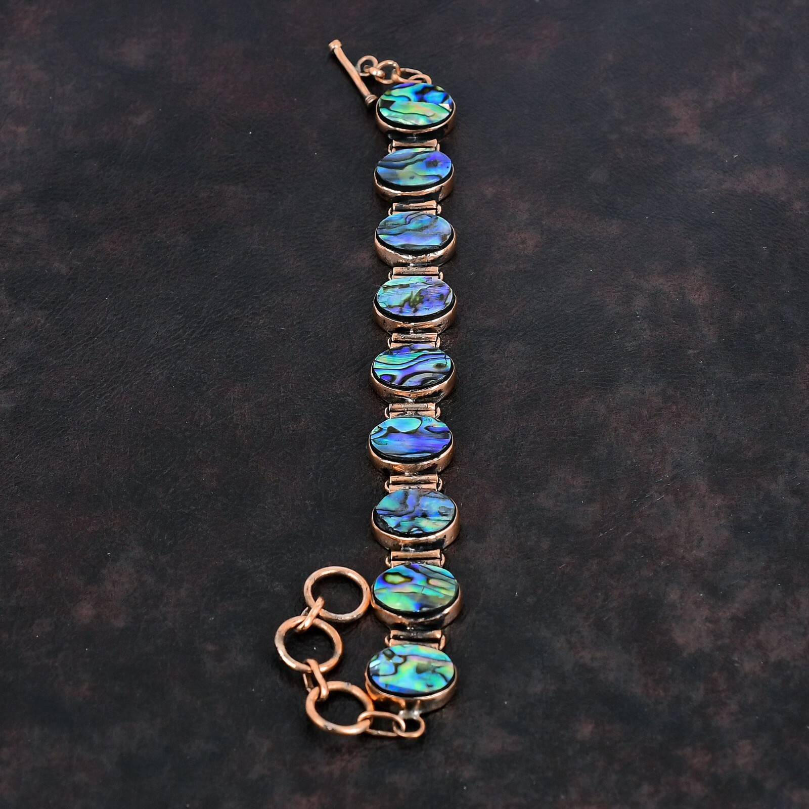 Christmas Sale Natural Abalone Shell Ethnic Wife Anniversary New Bracelet Copper