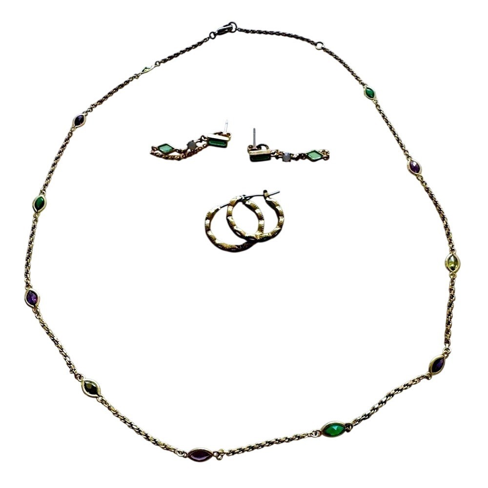 Jewelry Set (Necklace + 2 Earring Pairs) Multi-Stone & Other Stories