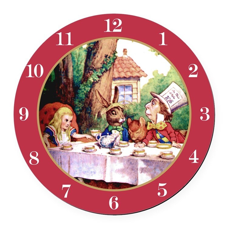 ALICE WONDERLAND FAIRYTALE STORY Pendant On 925 Sterling Silver 20″ necklace Art