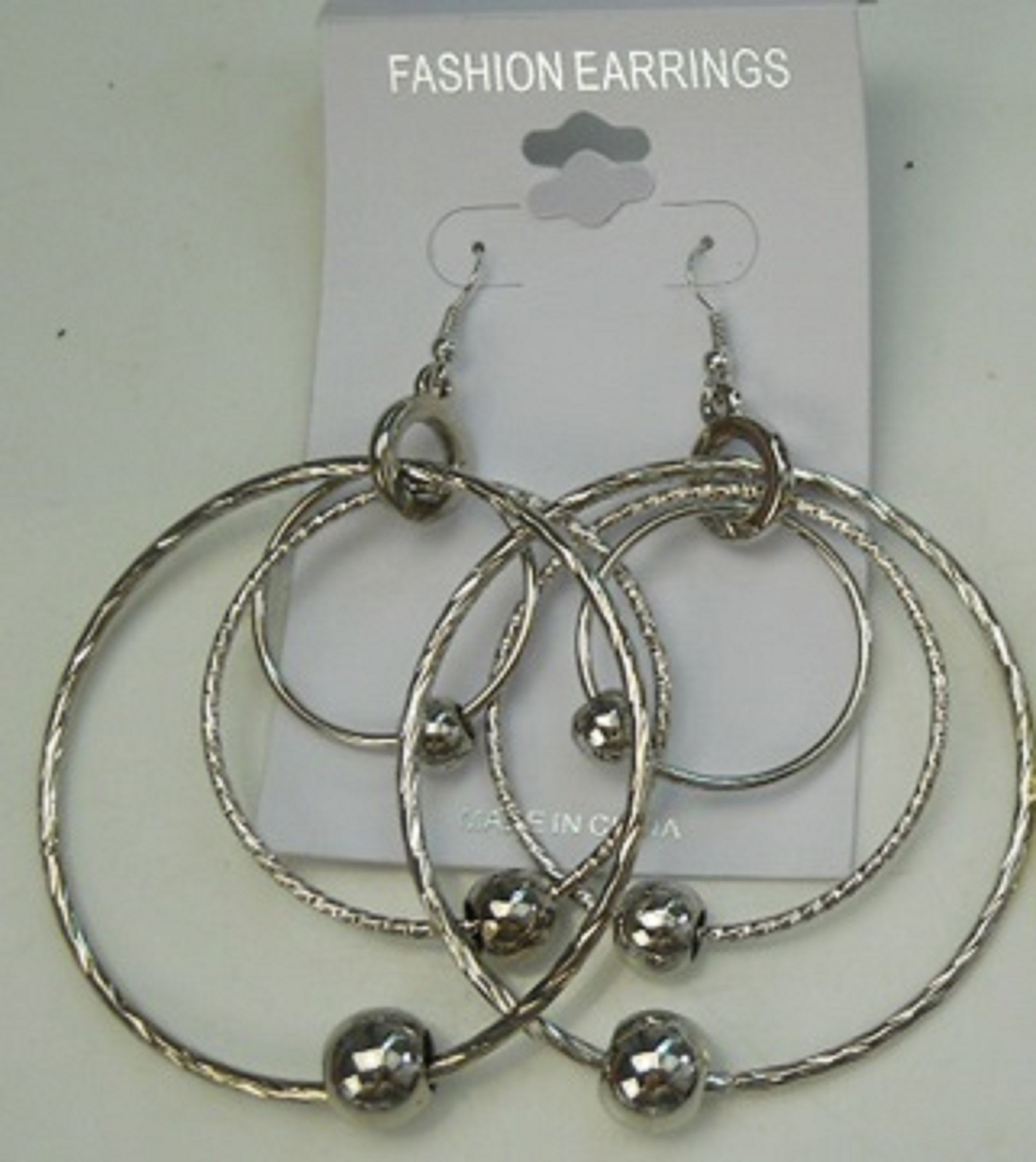 SU-5 Wholesale lot 10 pairs Fashion Big Dangle Silver Plated Earrings US-SELLER
