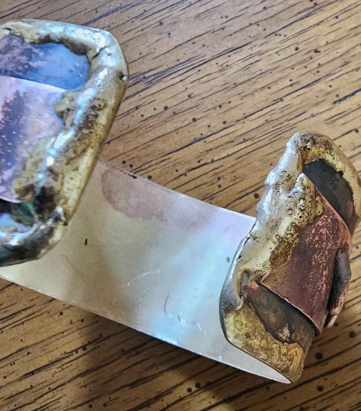 Cute Mixed Metals Cuff Bracelet