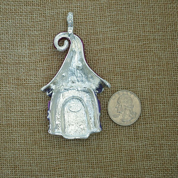 Kirks Folly Enchanted Fairytale Forest House Magnetic Enhancer ST Hand Enameled