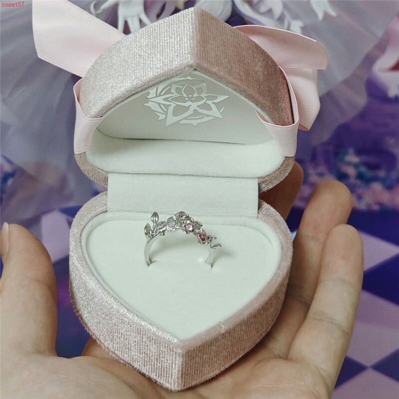 Honkai Impact 3 Elysia Herrscher of Human Ego Oath Wedding Ring Jewelry Official