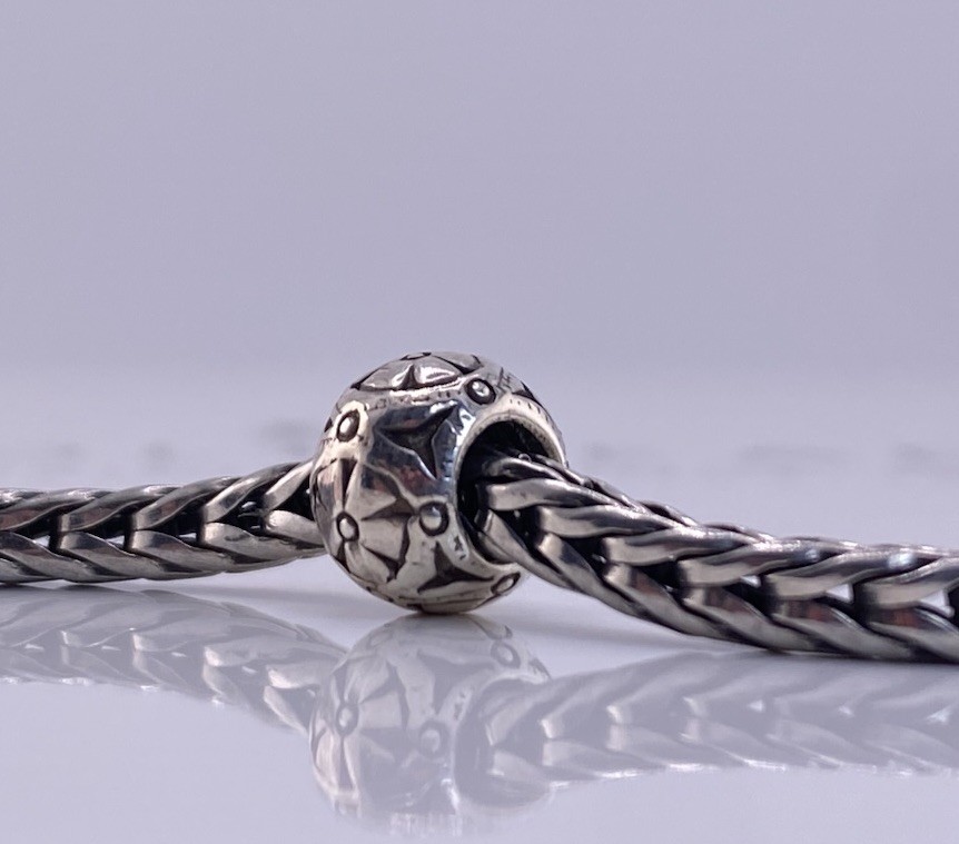 Trollbeads Feel Good Silver Bead Limited Edition Sterling Silver Charm New