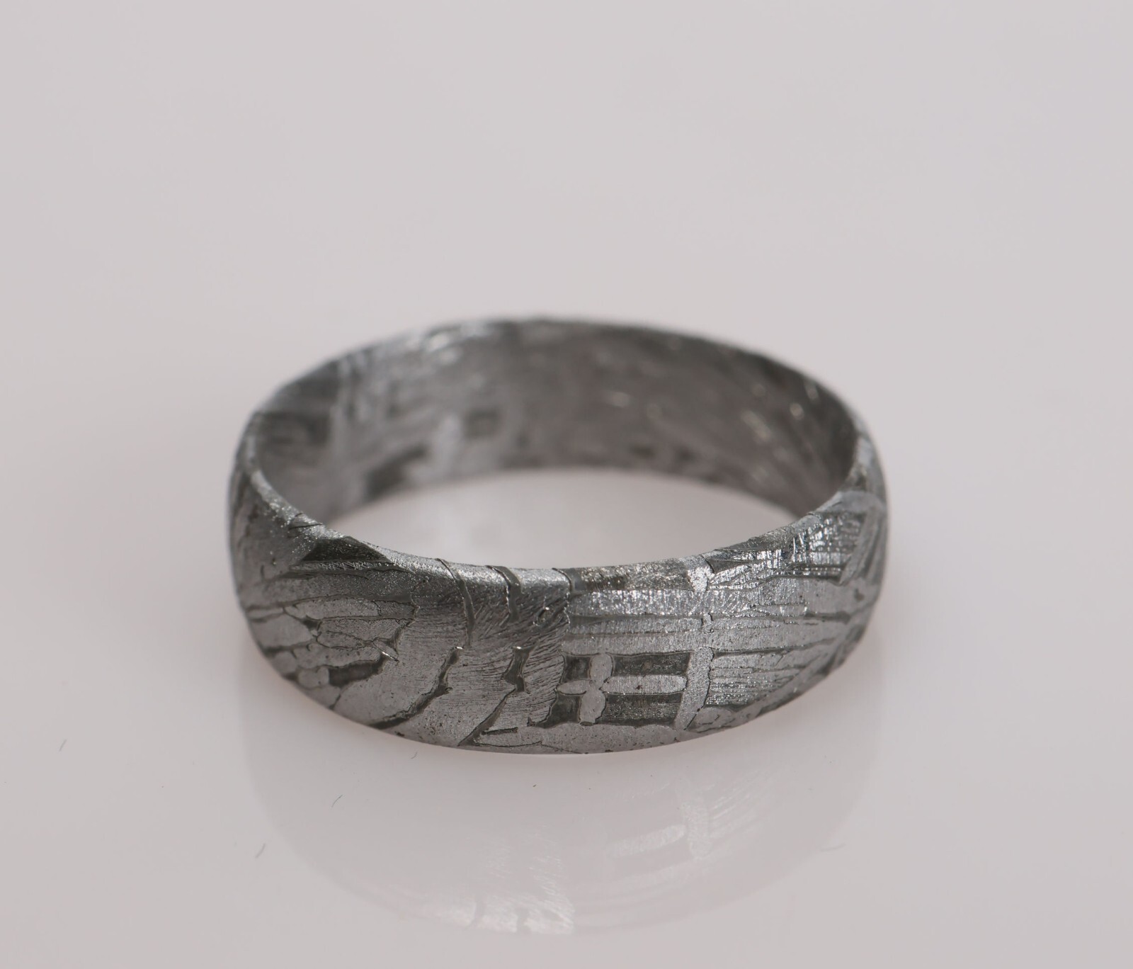 Meteorite Ring, Natural Muonionalusta meteorite,Personalized customization Ring