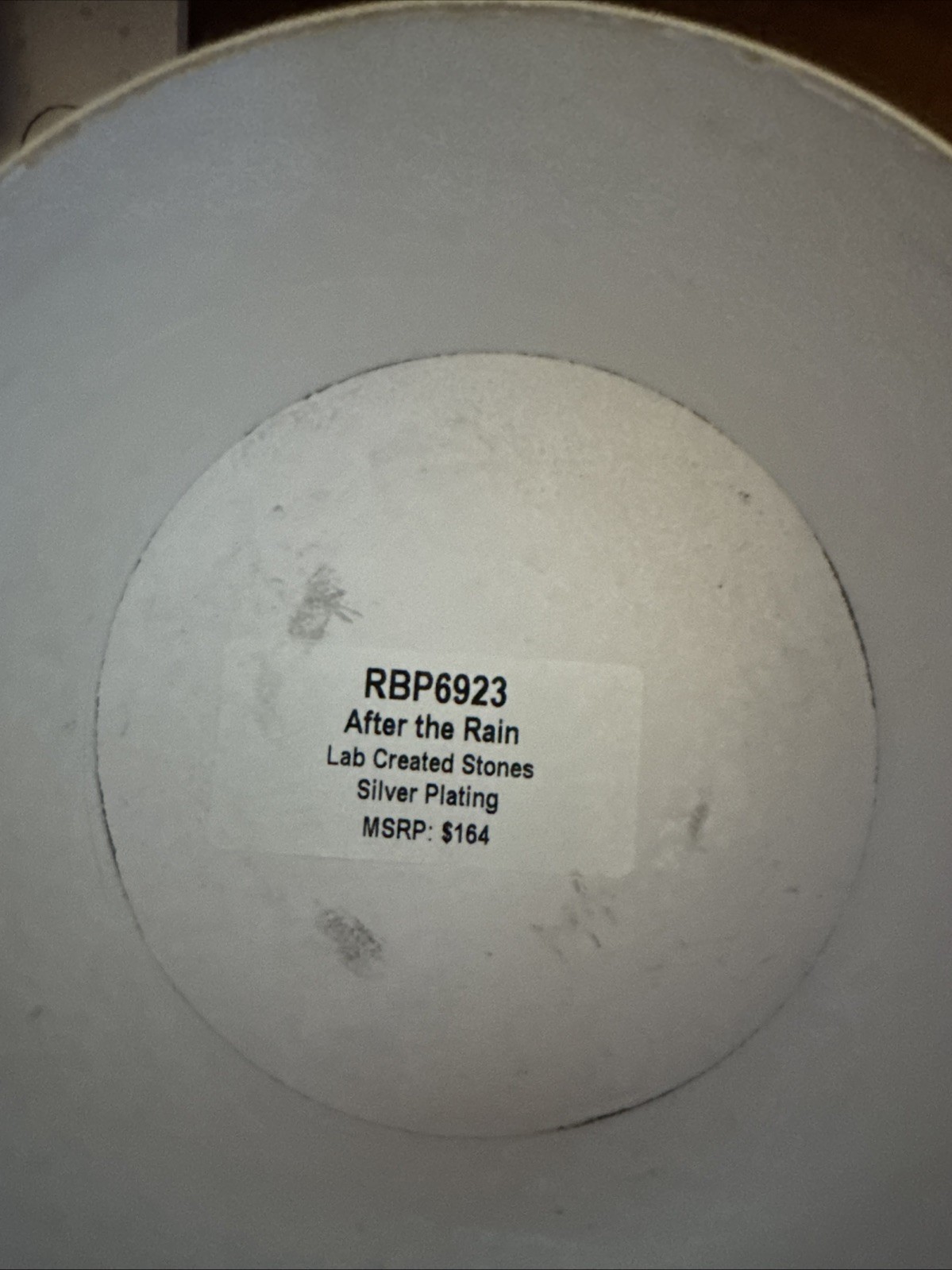 BOMB PARTY SPRING 2024 STACKS RBP6923 AFTER THE RAIN RAINBOW SILVER PLATING