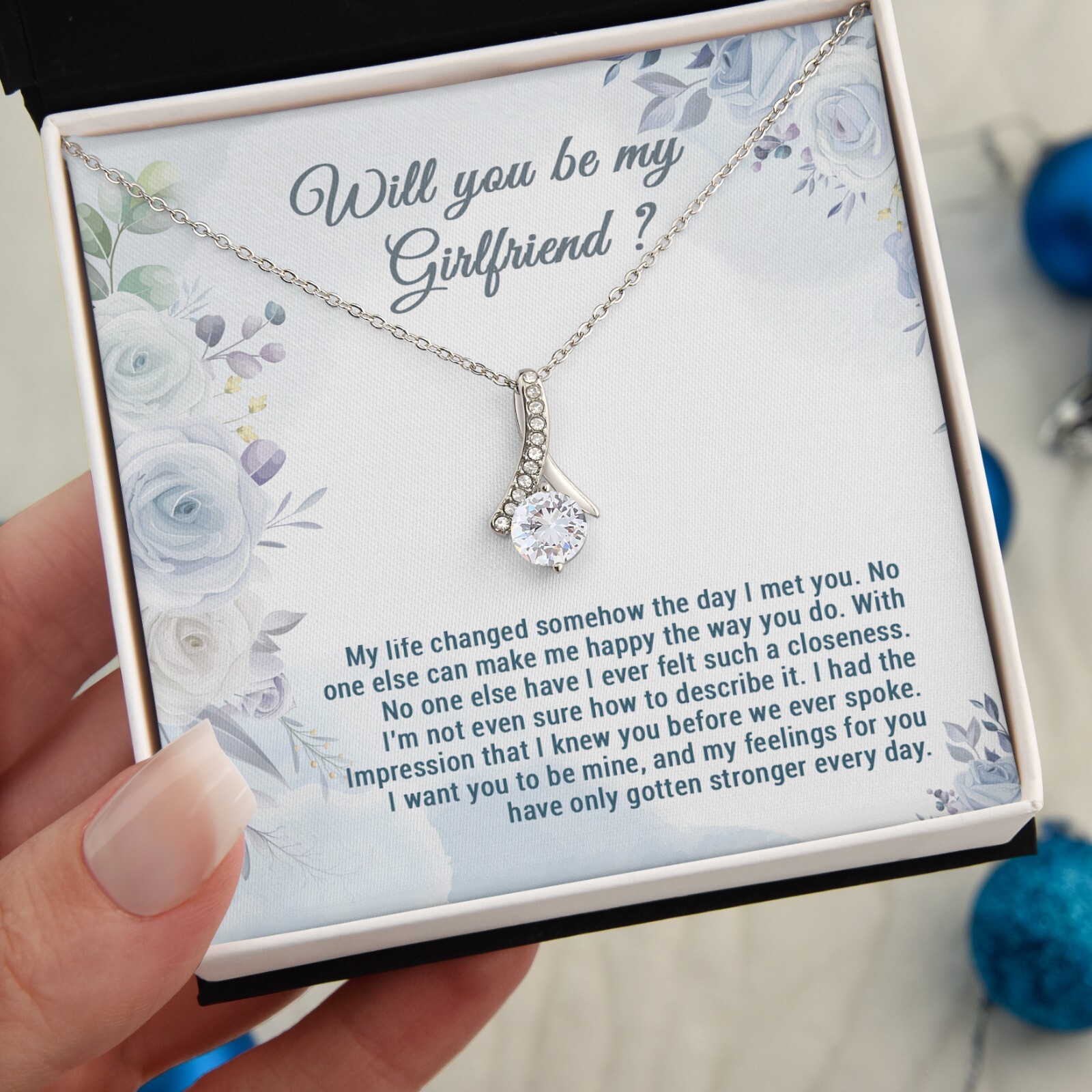 Be My Girlfriend Proposal, Will You Be My Girlfriend Gift, Future Girlfriend