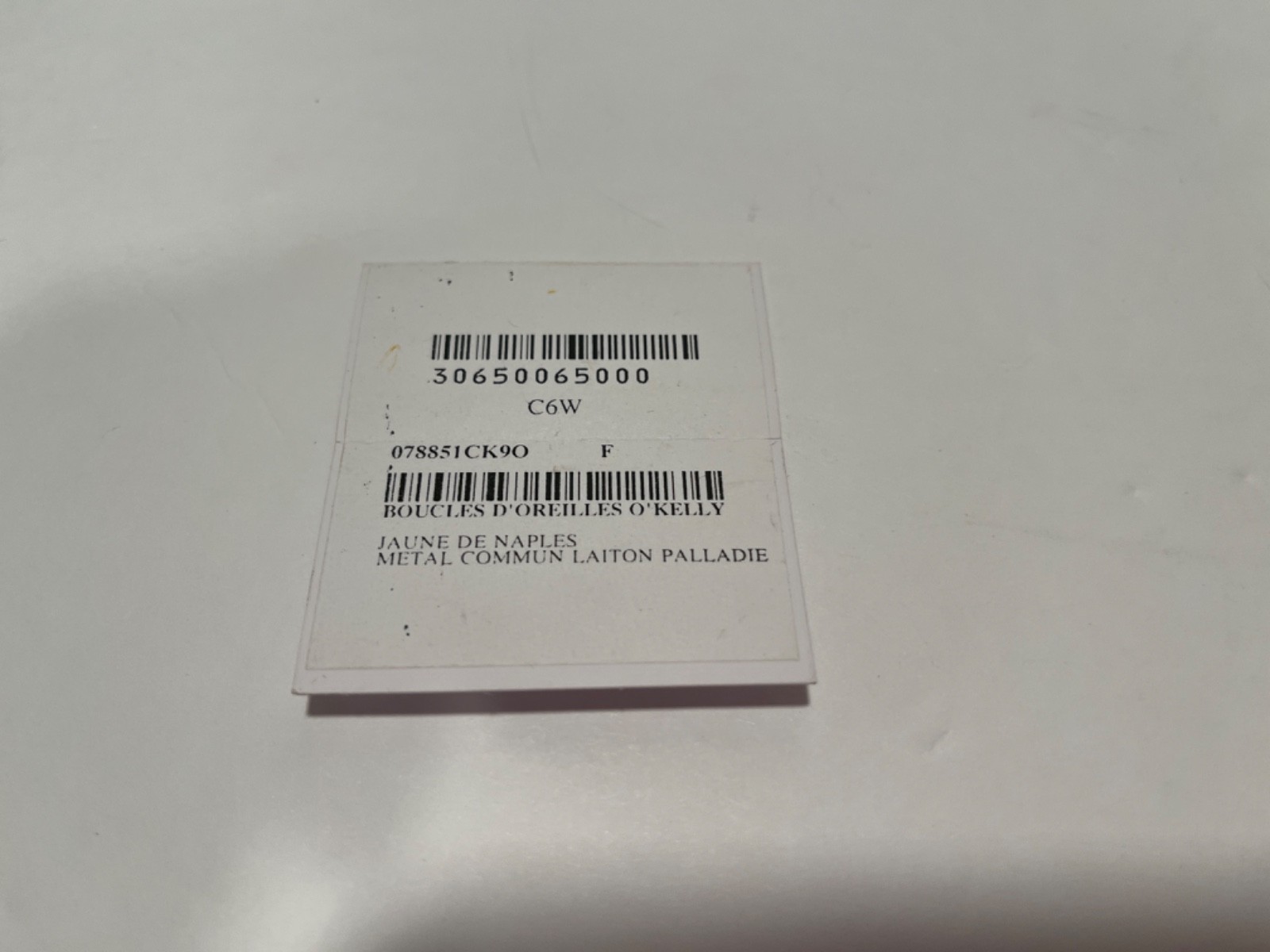 100% Authentic Hermes O’Kelly Earrings – NWT, Hermes Box