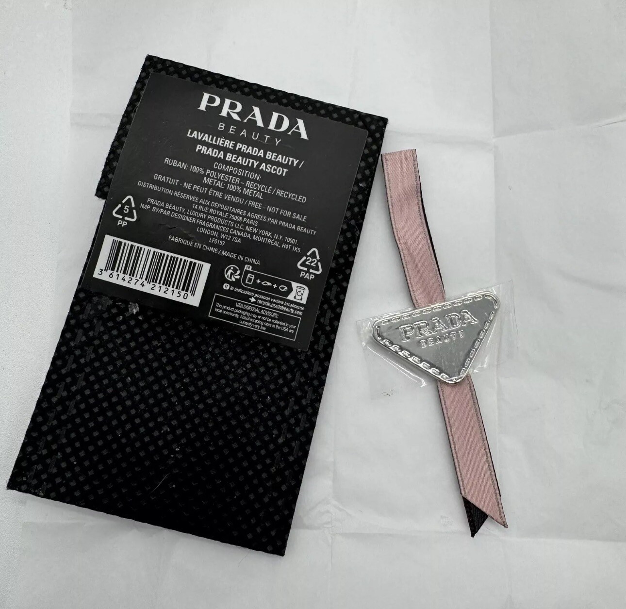 Prada Beauty Charm Color Pink New In Packing