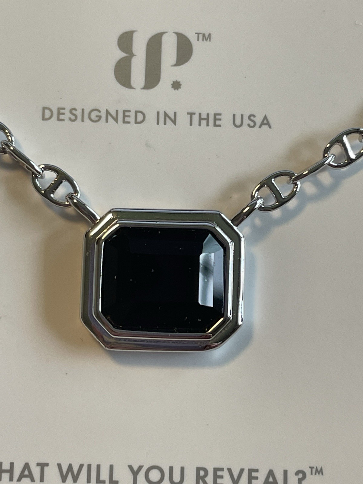 Ring Bomb Party NK88950 Once Made Of Mist Black Onyx CZ 18 + 2.5 Extender