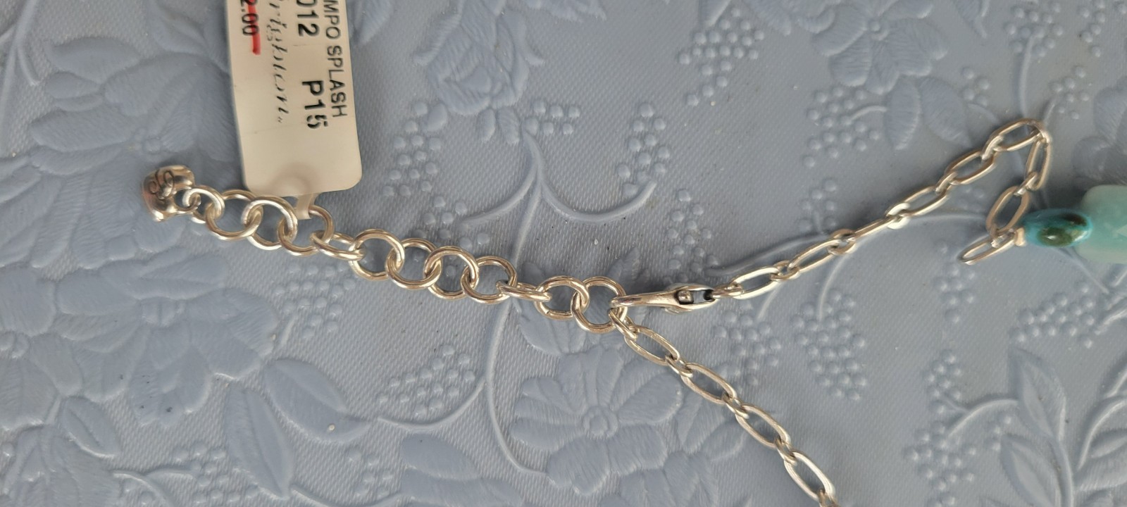 NWT Brighton CONTEMPO Splash Necklace & Pouch