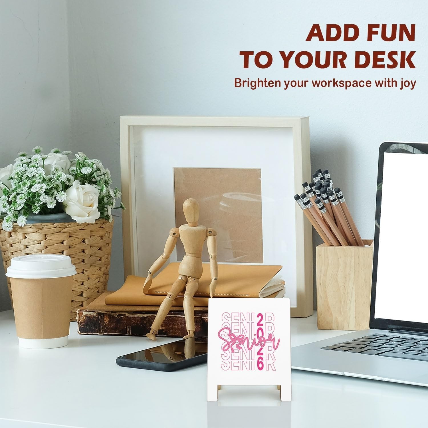 Inspirational Desk Sign for Senior 2026 – Unique Graduation Gift