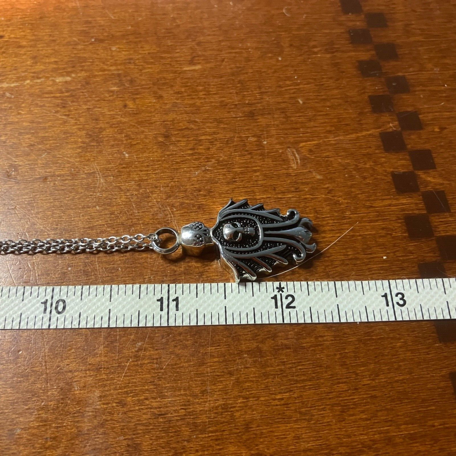 Gothic Necklace with Skulls – The Melancholy Killer – FREE SHIPPING