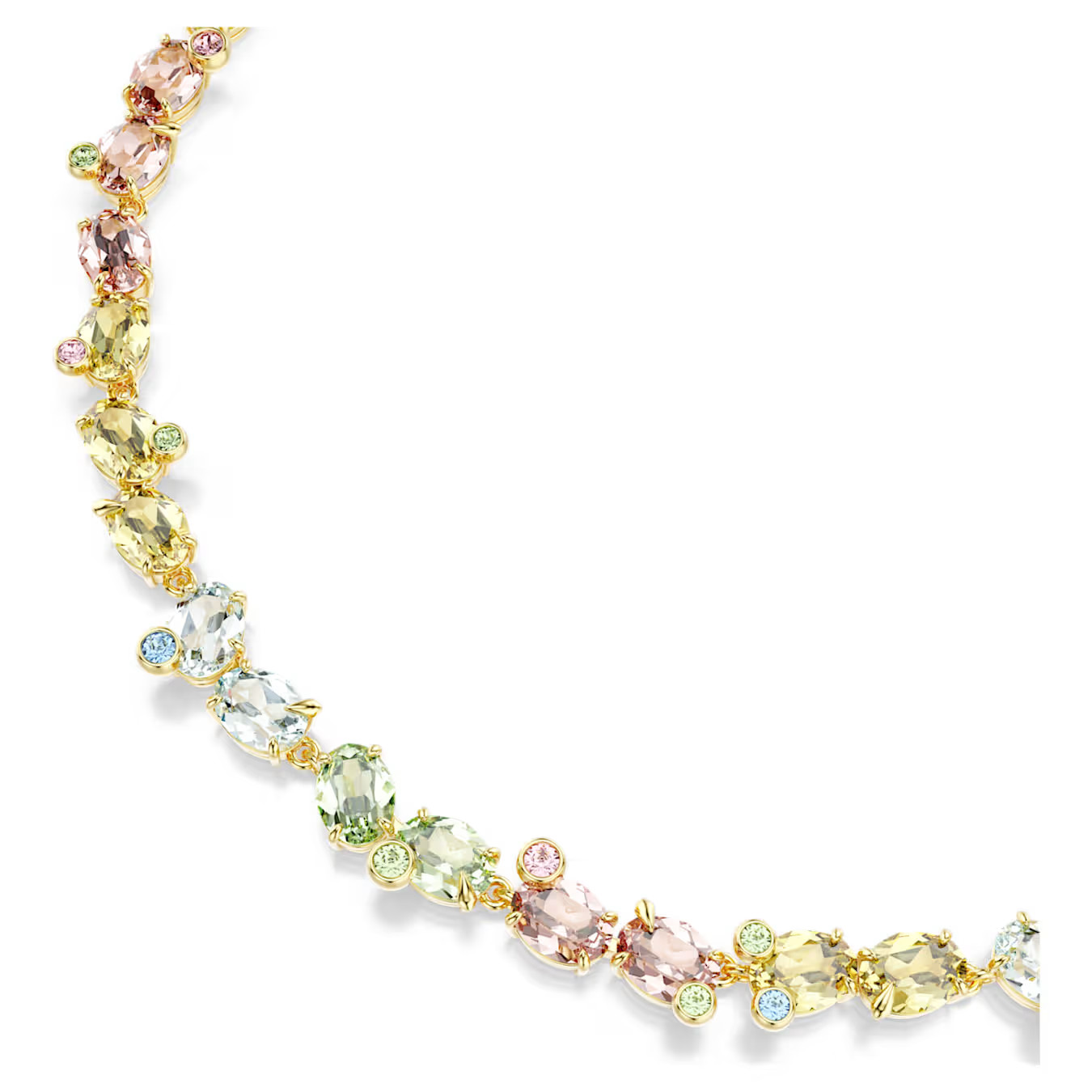 jewelry,Gema Tennis Necklace Various sizes, Multicolored, plated
