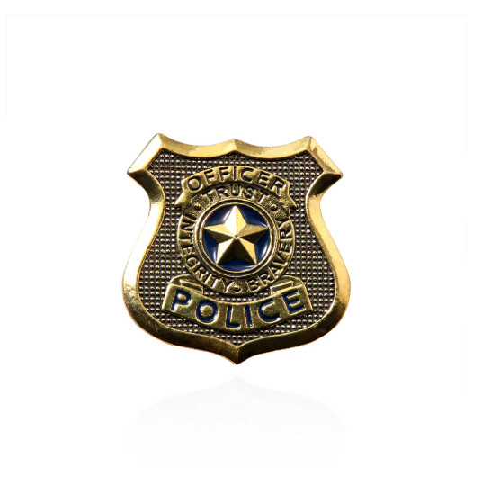 Zootopia Zootropolis Metal Badge Brooch Judy Hopps Police Pin for Women Men