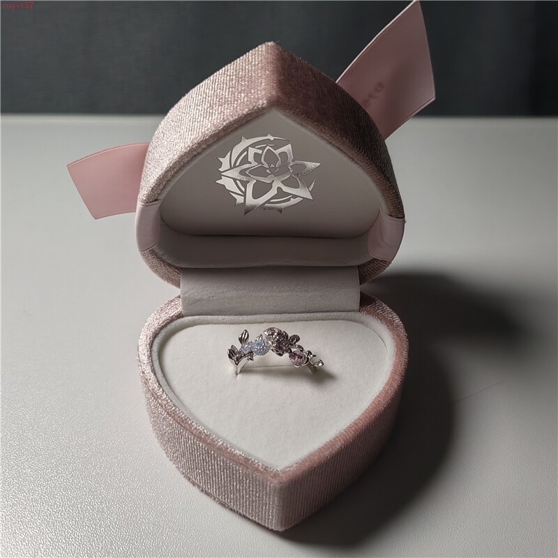 Honkai Impact 3 Elysia Herrscher of Human Ego Oath Wedding Ring Jewelry Official