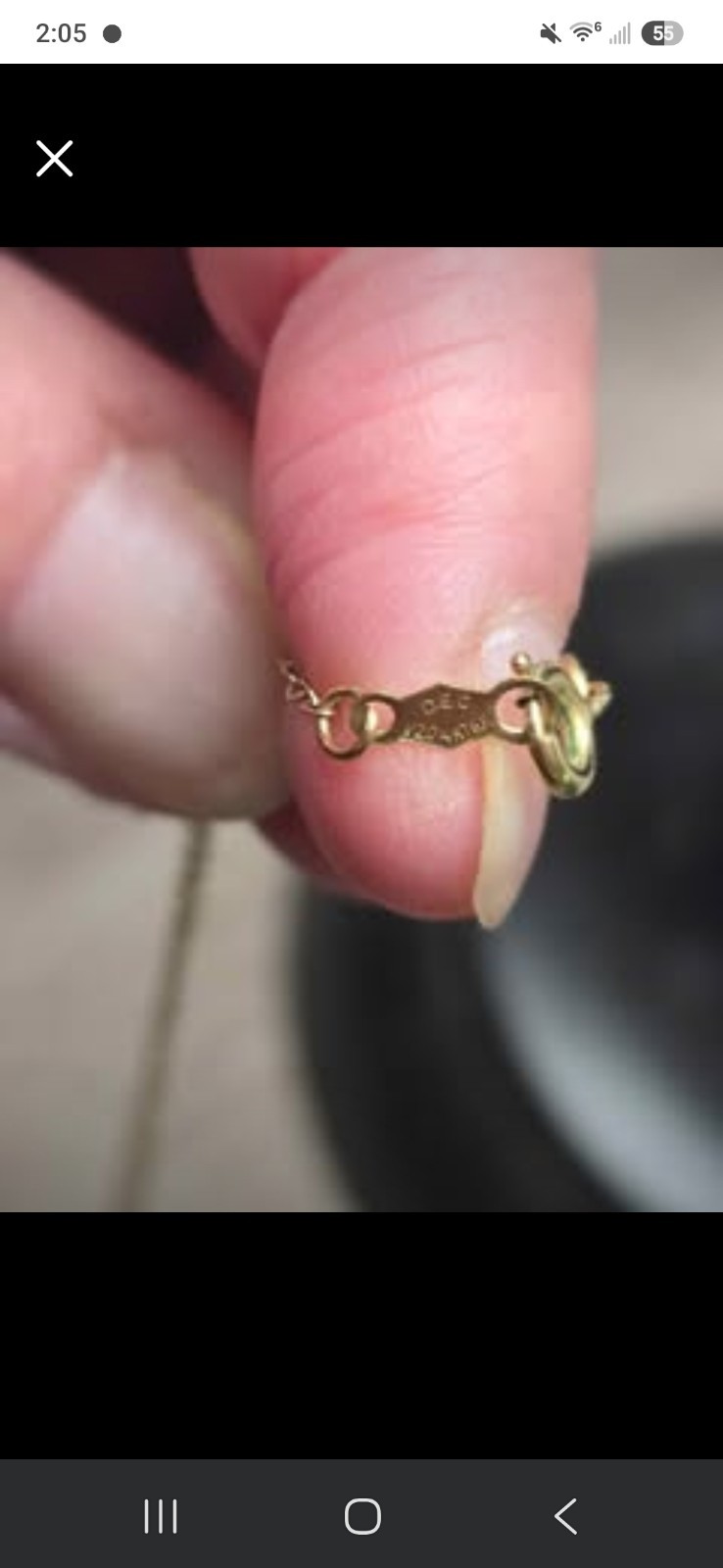 Vintage 14K Gold Filled Interlocking Double Heart Necklace – 16″