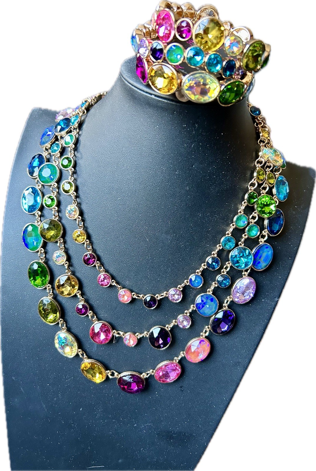 Paparazzi Zi Collection 2024 Elated Necklace And Bracelet New Rare Elated Energy
