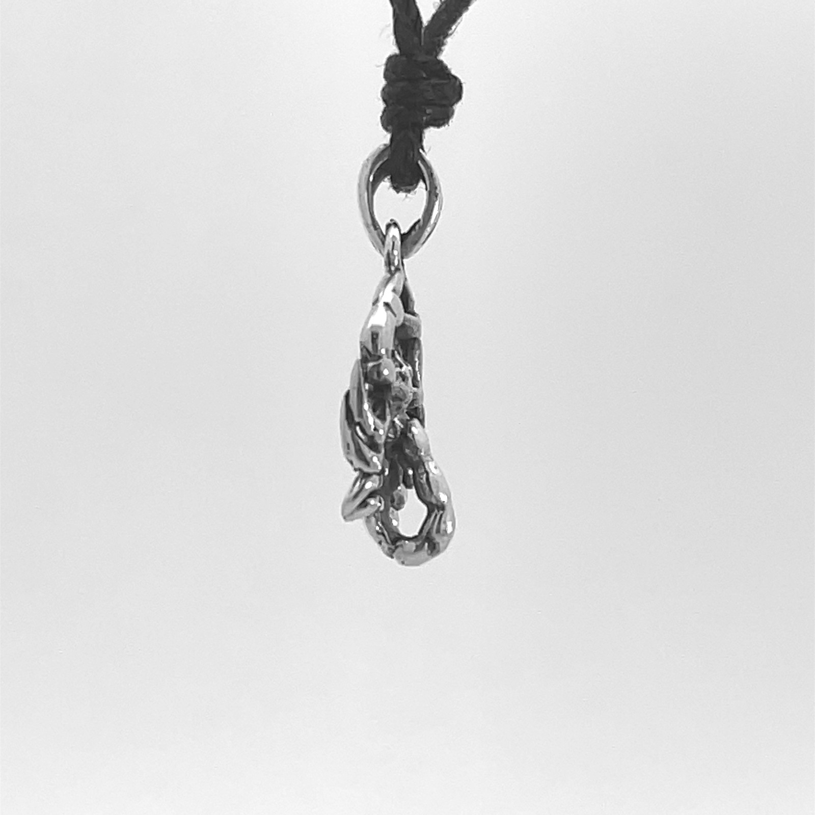 Scorpion 92.5 Sterling Silver Charm Necklace Pendant Jewelry