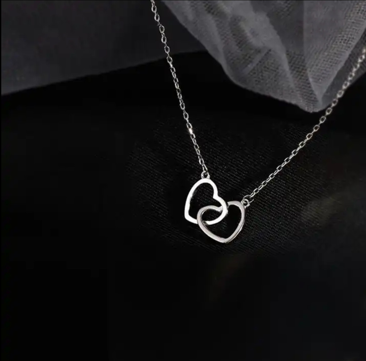 Heart Necklace Silver Gold Birthday/Anniversary Gift Wife/Girlfriend/Soulmate