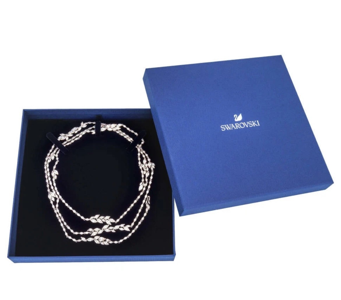 SWAROVSKI LOUISON STRANDAGE LONG LENGTH CRYSTAL NECKLACE 5418111 NEW IN BOX