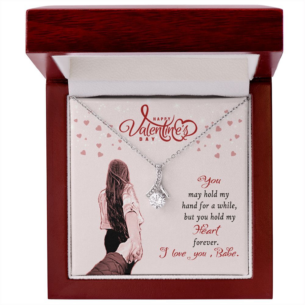 Happy Valentine’s Day Babe Alluring Beauty Necklace