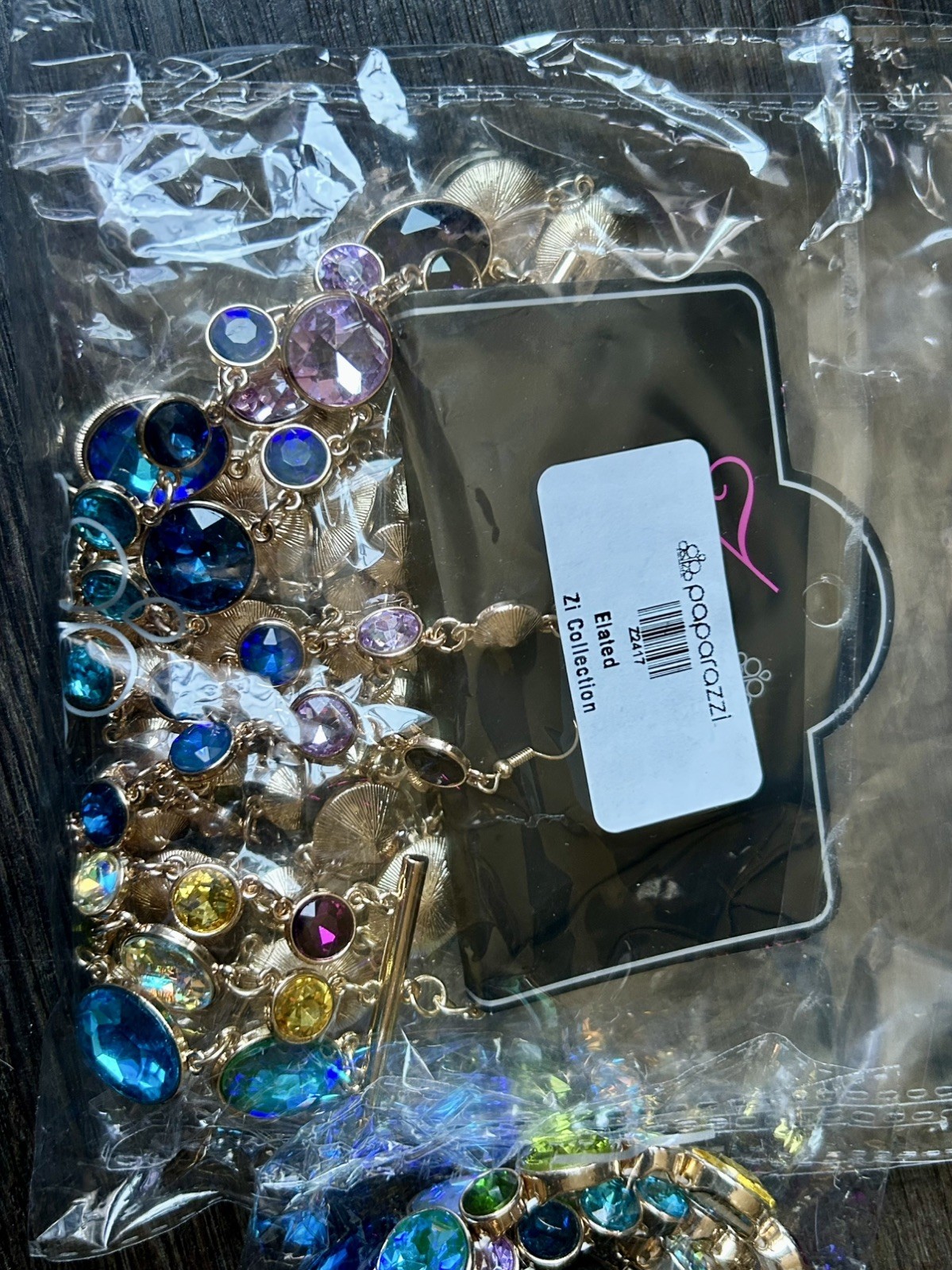 Paparazzi Zi Collection 2024 Elated Necklace And Bracelet New Rare Elated Energy
