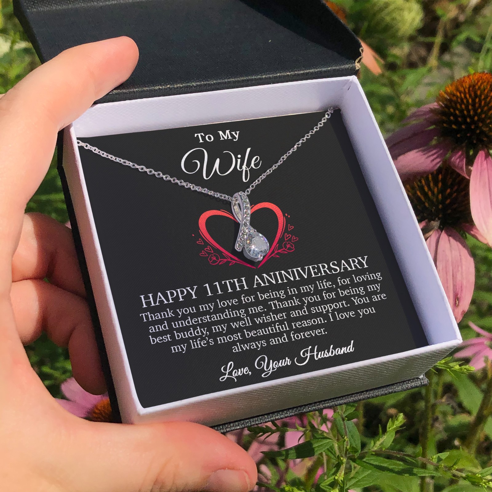 11th Anniversary Gift For Wife, 11 Year Anniversary Gifts, 11th Wedding Annivers