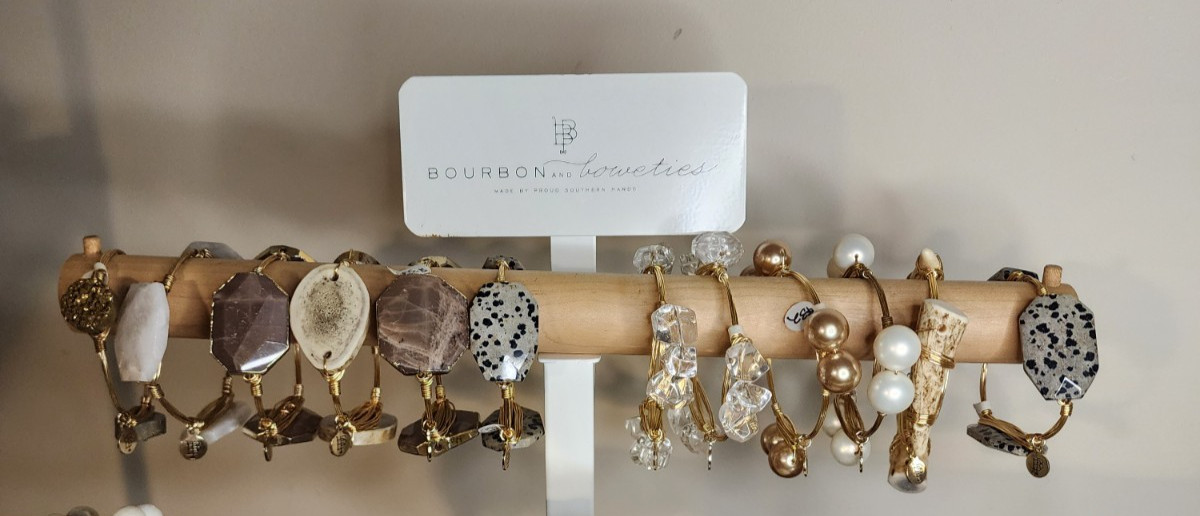 Bourbon & Bowties Bangle Bracelet Size 7Inch…Choose Your Style